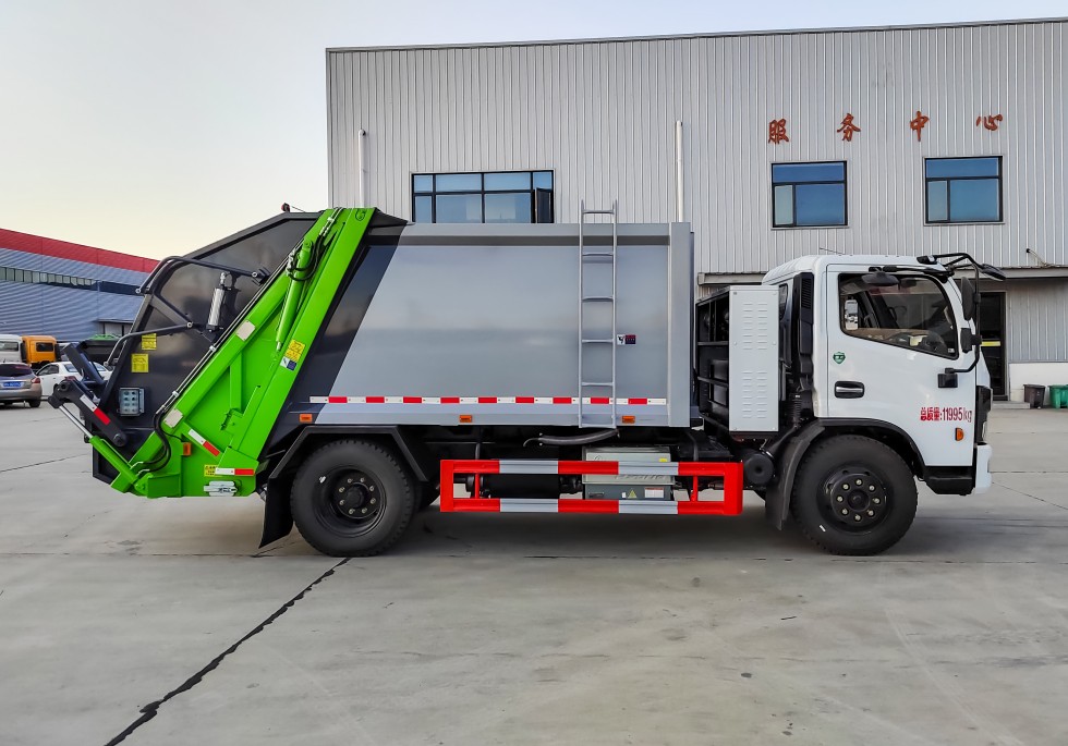 東風(fēng)混電9方壓縮垃圾車 東風(fēng)混電9方壓縮垃圾車